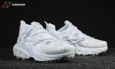 高橋盾改造混血球鞋 Undercover x Nike React Presto 黑白雙魂配潑墨效果！