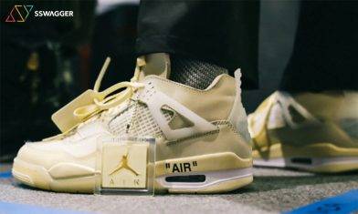 女生專屬！Off-White x Air Jordan 4 全新米白配色於20秋冬巴黎時裝週曝光！