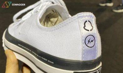 三方聯乘 Moncler x Fragment Design x Converse 藤原浩再度披露白色版本！