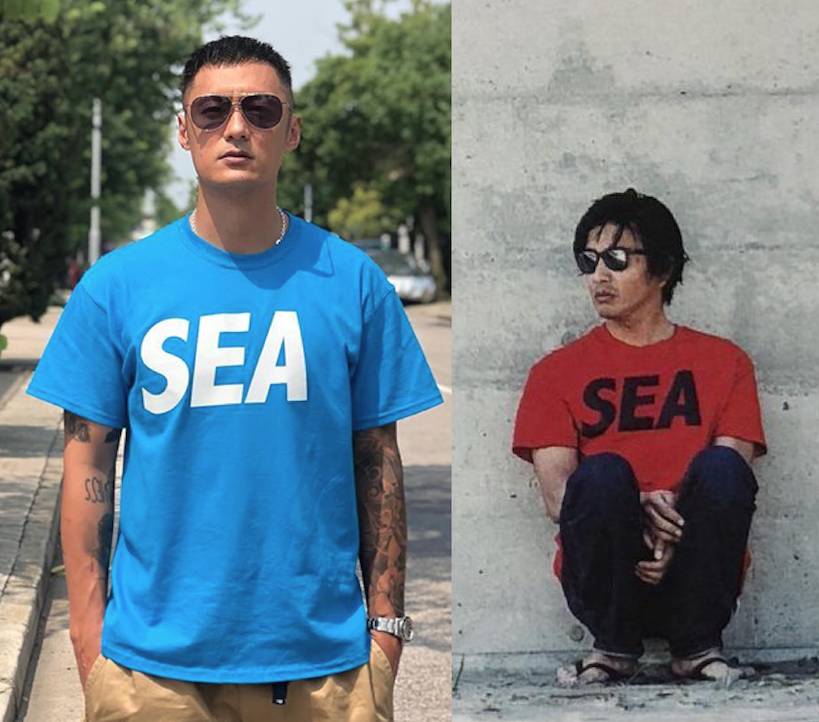 夏天T恤 由木村大神好友、造型師熊谷隆志主理的WIND AND SEA是近期火熱的T恤新冒起品牌，當然明星效應幫了不少！