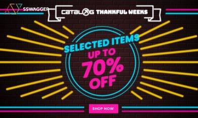Catalog低至3折Thankful Week 嚴選11款HK$399以下潮鞋靚衫！