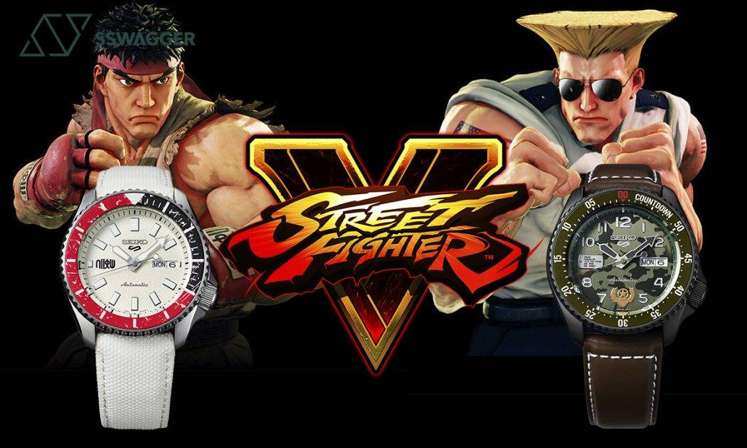 Seiko 5 Sports x《Street Fighter V》推出六款別注手錶！主角元素完全移植