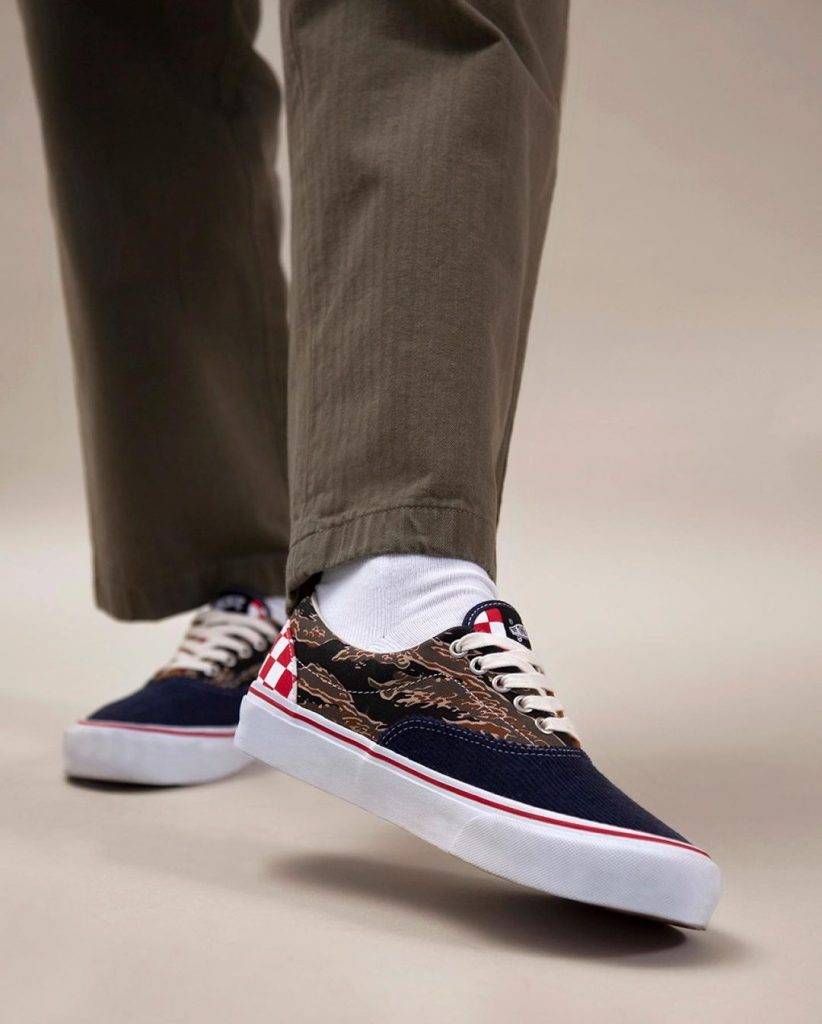 NOAH & Vans FW 2020 Collection Authentic Navy and Brown Colourway