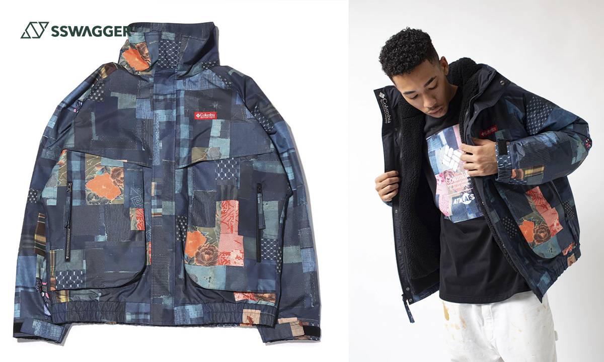 atmos x Columbia大玩日本Boro布藝！秋冬傳統日式山系系列到着- 永續