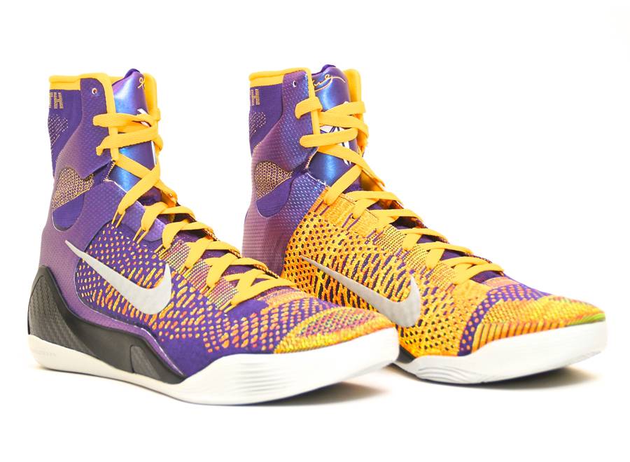 湖人 Nike Kobe 9 Elite Lakers Colourway 