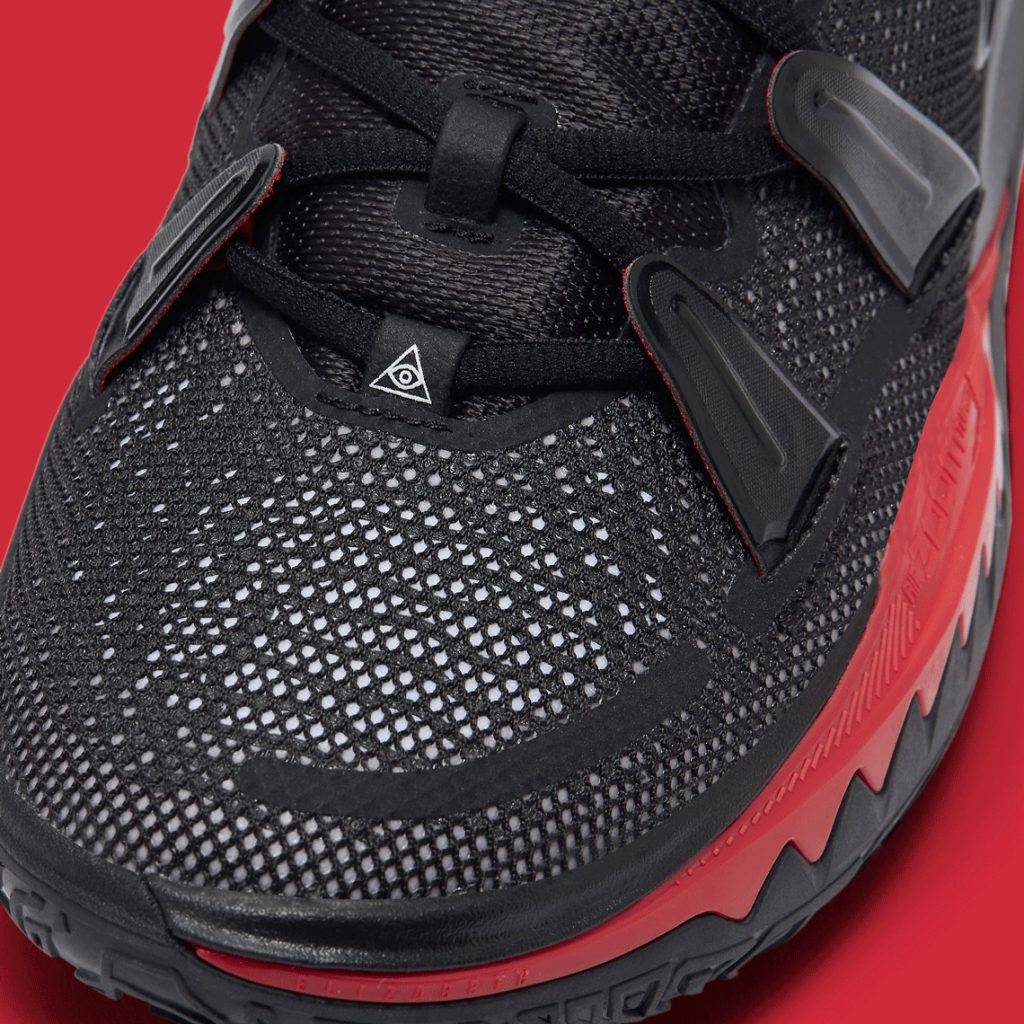 Kyrie 7 Black and red Bred Colourway to be released on december 15th