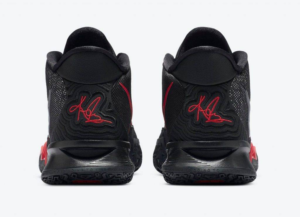 Kyrie 7 Black and red Bred Colourway to be released on december 15th
