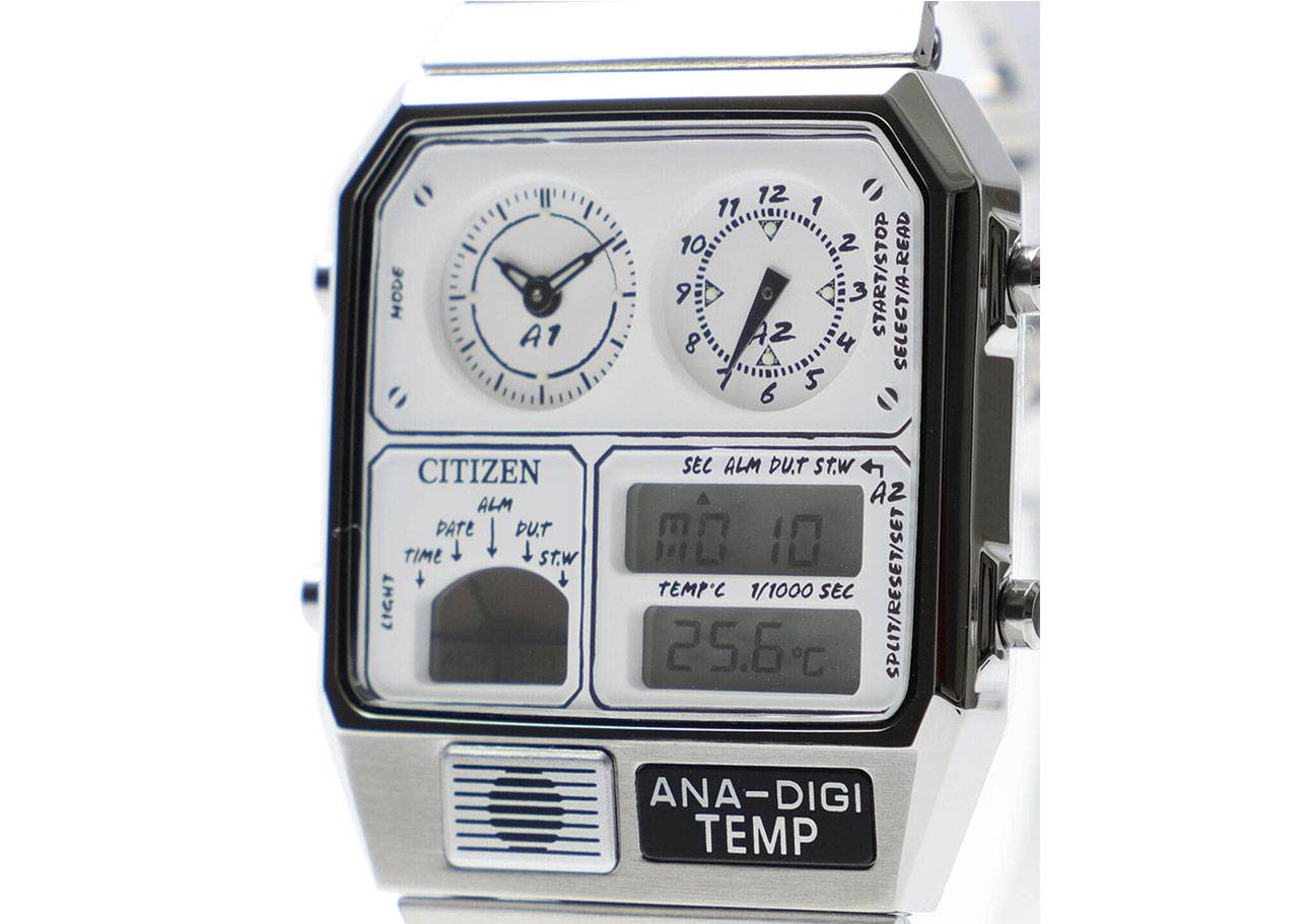 BEAMS 與 Citizen推出全新聯乘復刻版電子錶ANA-DIGI TEMP
