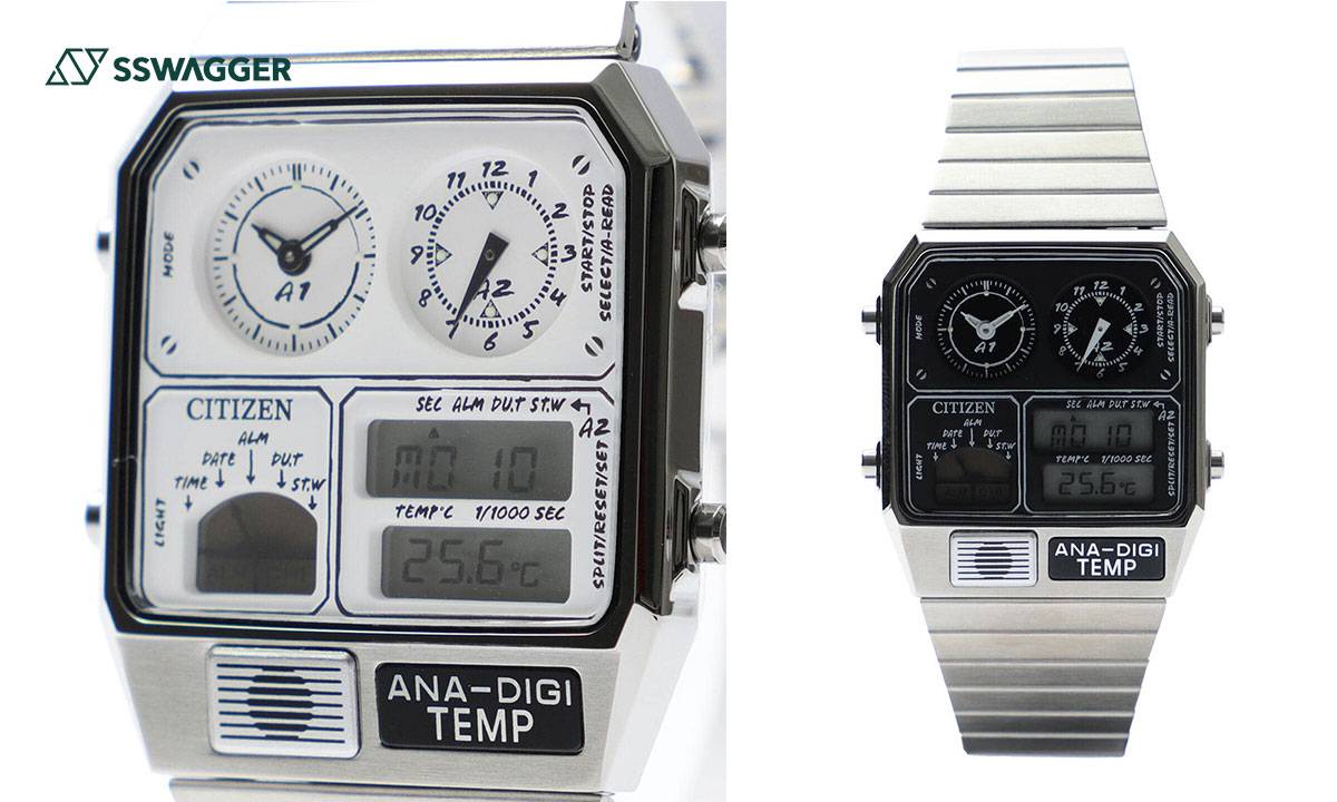 CITIZEN ANA-DIGI TEMPI skeleton BEAMSコラボ