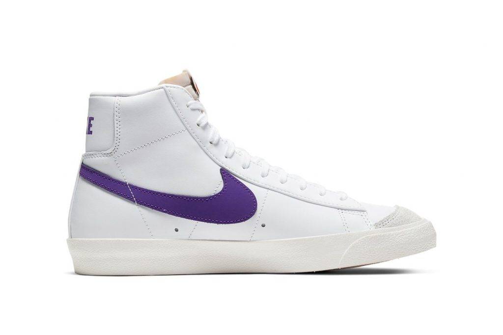 Nike Blazer Mid 77 White Voltage Purple