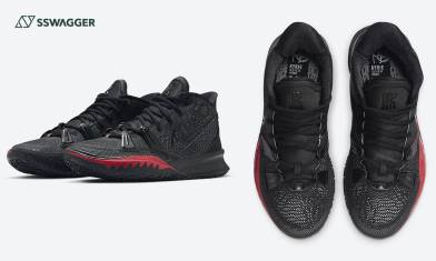 Kyrie 7 Bred配色快將上架！冷酷殺手本色