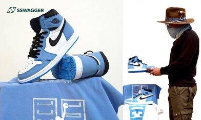 Nike Air Jordan 1 Retro High OG University Blue實物上腳圖曝光