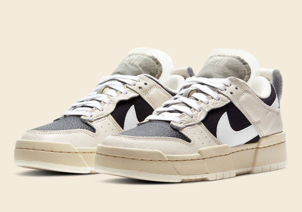 Nike Dunk Low Disrupt Pale Ivory And Black colourway