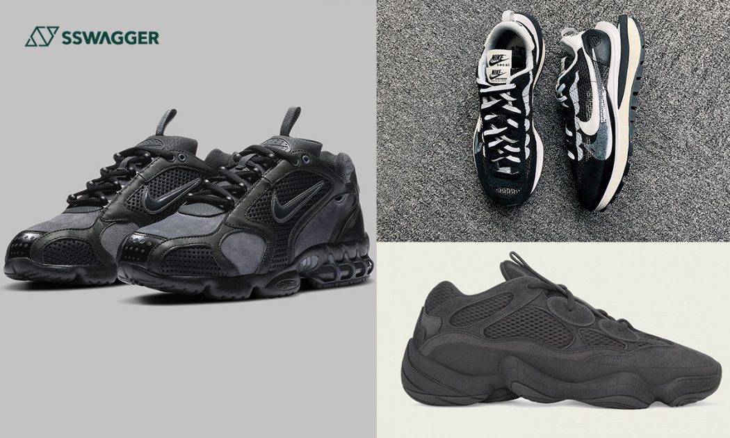 暗黑系波鞋必入精選！sacai-x-Nike-Vaporwaffle、Yeezy-500-Utility-Black-等6雙近期不容錯過之鞋款-web