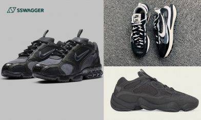 暗黑系波鞋必入精選！sacai x Nike Vaporwaffle、Yeezy 500 Utility Black 等6雙近期不容錯過之鞋款