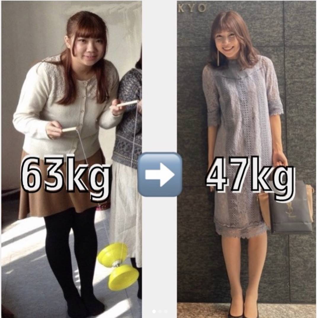 1分鐘運動瘦身！63kg日女減重至47kg 瘦身大法全曝光 Instagram @mariiiina_diet