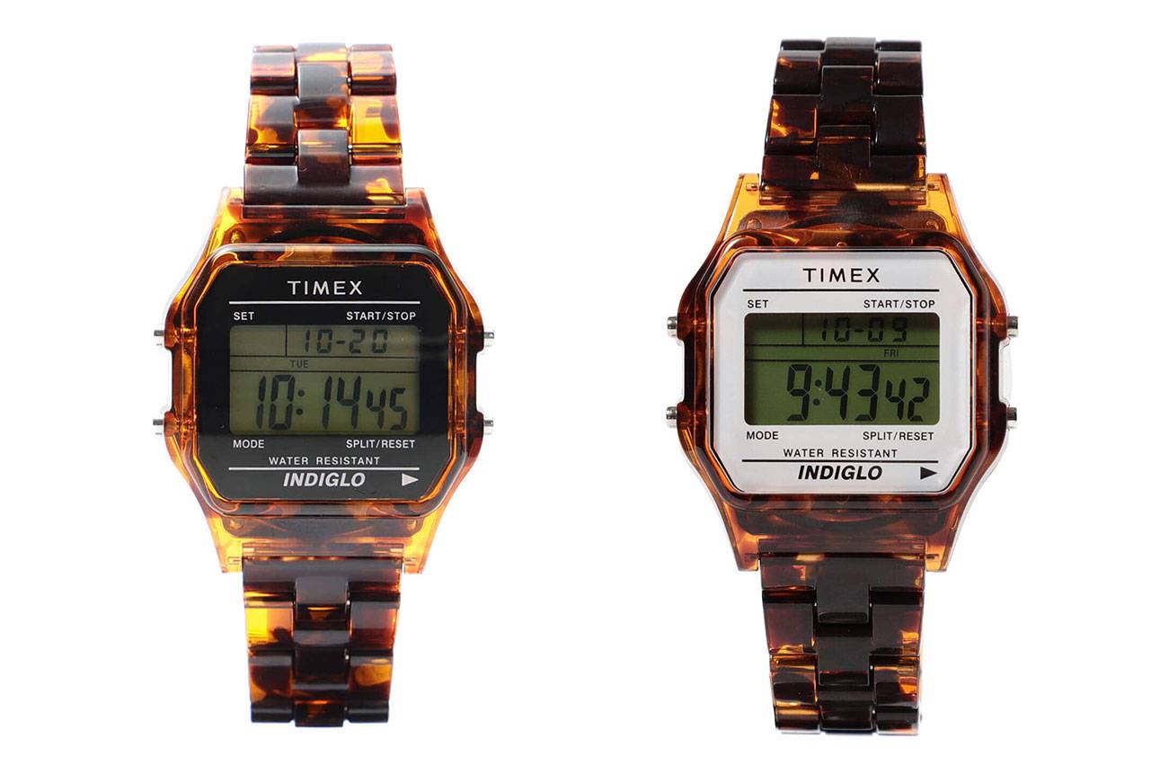 TIMEX x BEAMS推出全新「Tortoise shell」別注版手錶系列
