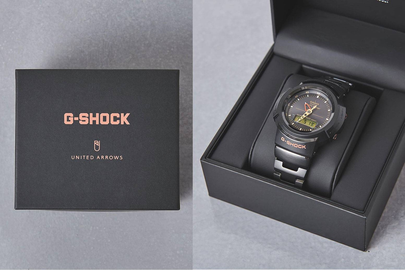 UNITED ARROWS 與 G-SHOCK 推出全新 Casio AWM-500 別注版手錶