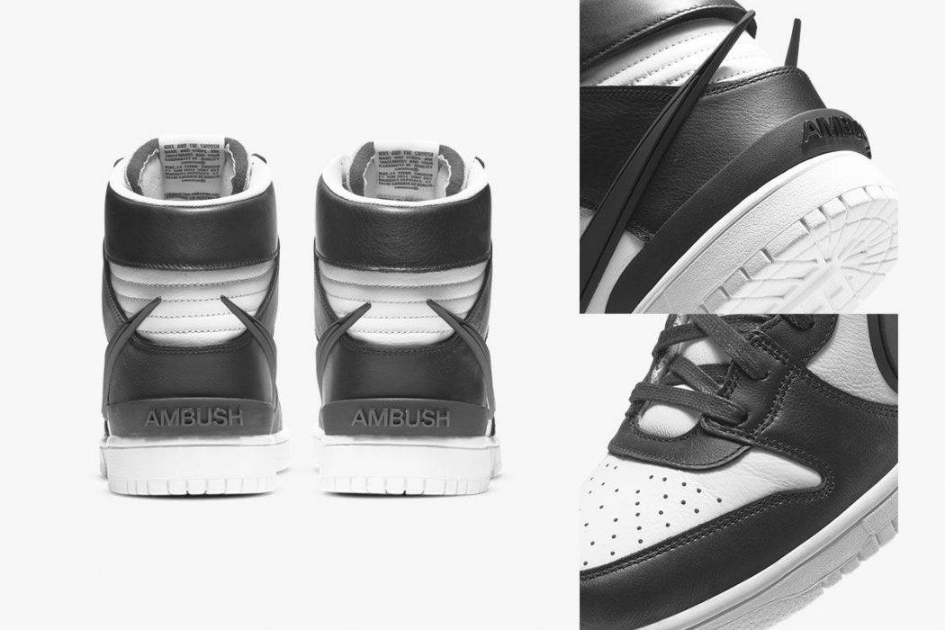 AMBUSH Nike Dunk High Black White CU7544-001 Store List | SneakerNews.com