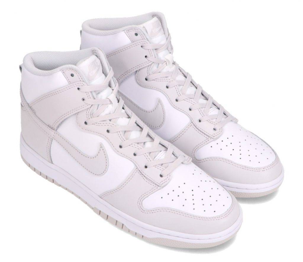 Nike Dunk High「White/Vast Grey/White」