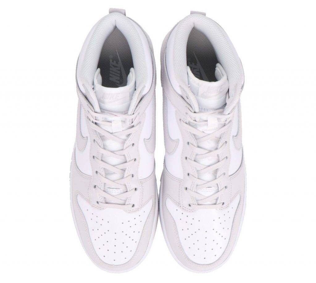 Nike Dunk High「White/Vast Grey/White」
