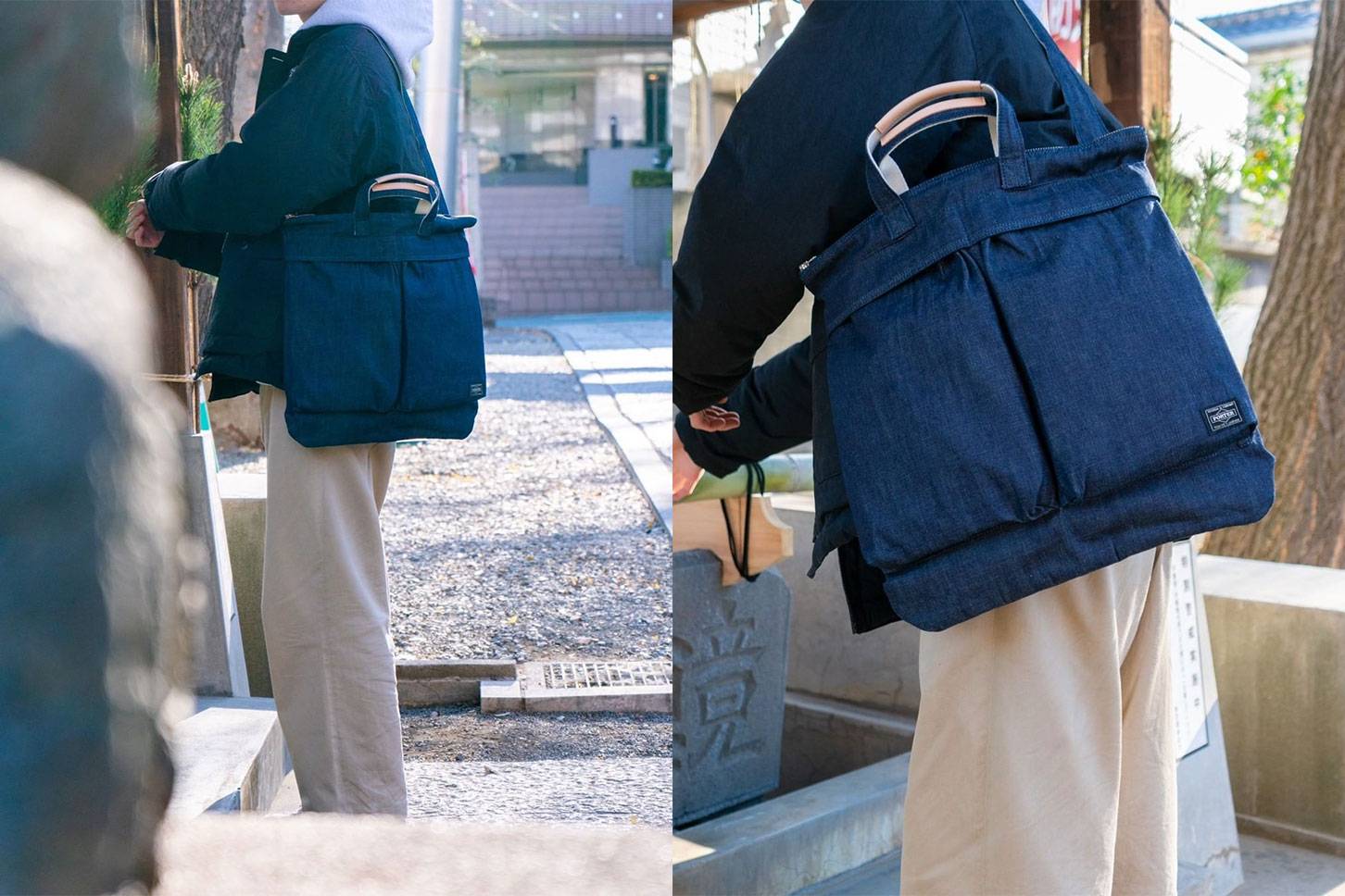 PORTER's flagship store Jean bag collection will launch at KURA CHIKA by PORTER HK