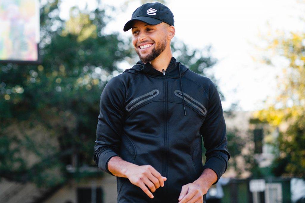 Under Armour Curry-Brand official launch photo golf