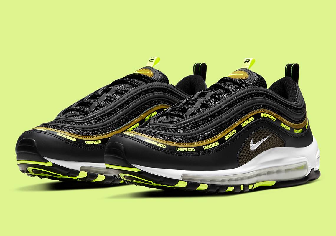 nike air max 97 undefeated black