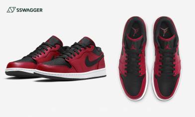 Air Jordan 1 Low Reverse Bred禁鞋登場！不死紅黑配色