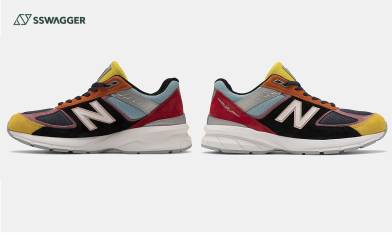 New Balance 990v5 Multi Colour彩巴一樣正！灰巴不是唯一代表