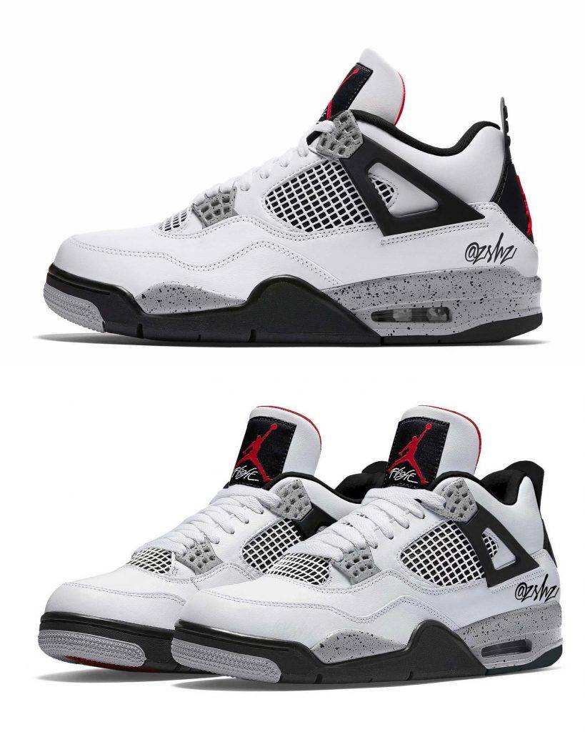 Air Jordan 4 Retro「White Cement」