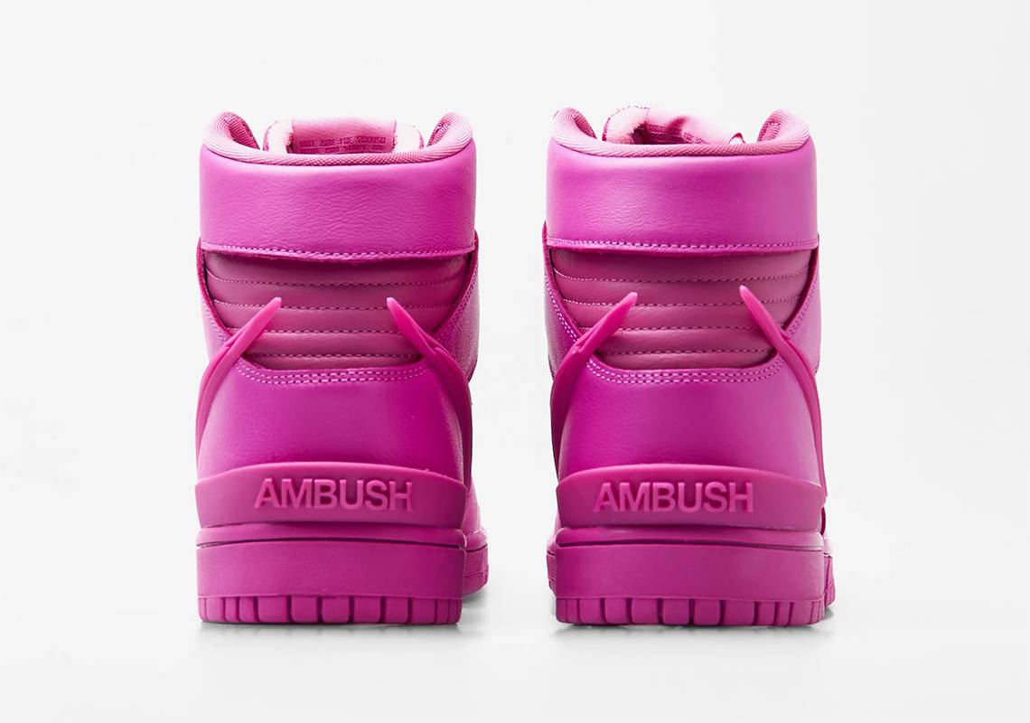 AMBUSH 與 Nike Dunk High Cosmic Fuchsia 抽籤機會來襲！全紫紅色球鞋奪目登場