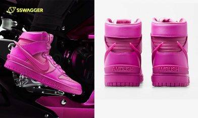 AMBUSH x Nike Dunk High Cosmic Fuchsia 抽籤機會來襲！全紫紅色球鞋奪目登場