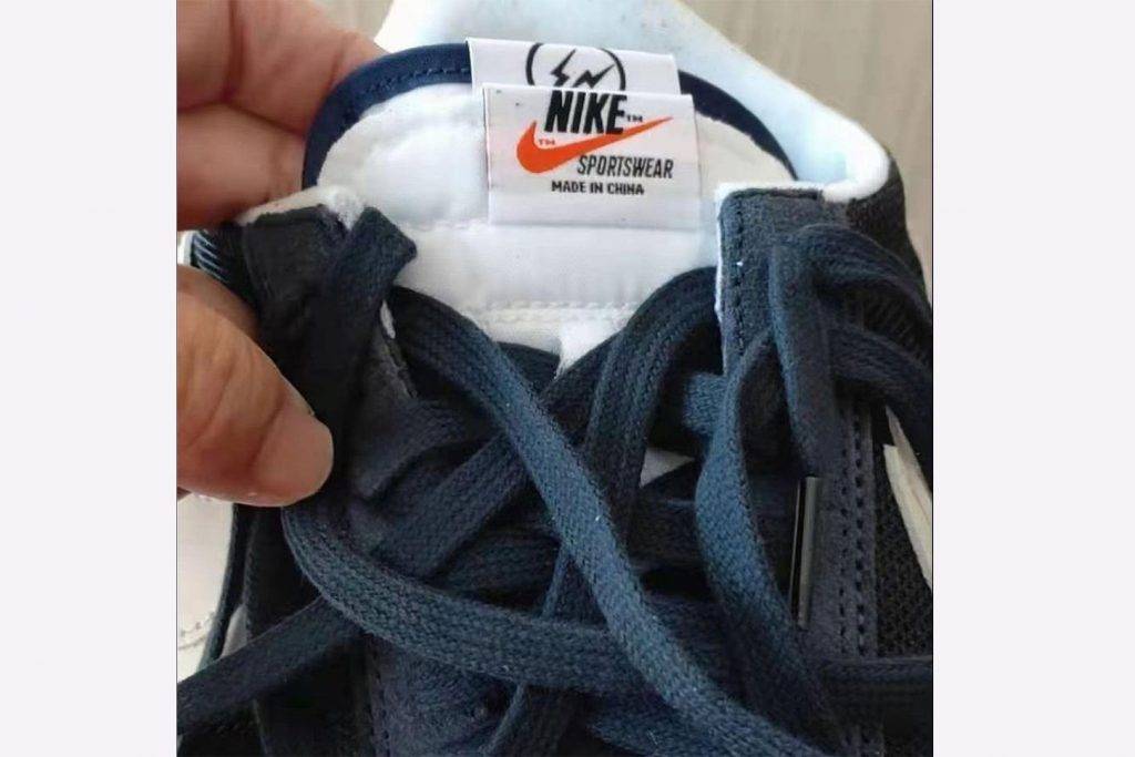 藍色波鞋 fragment design x sacai x Nike LDWaffle