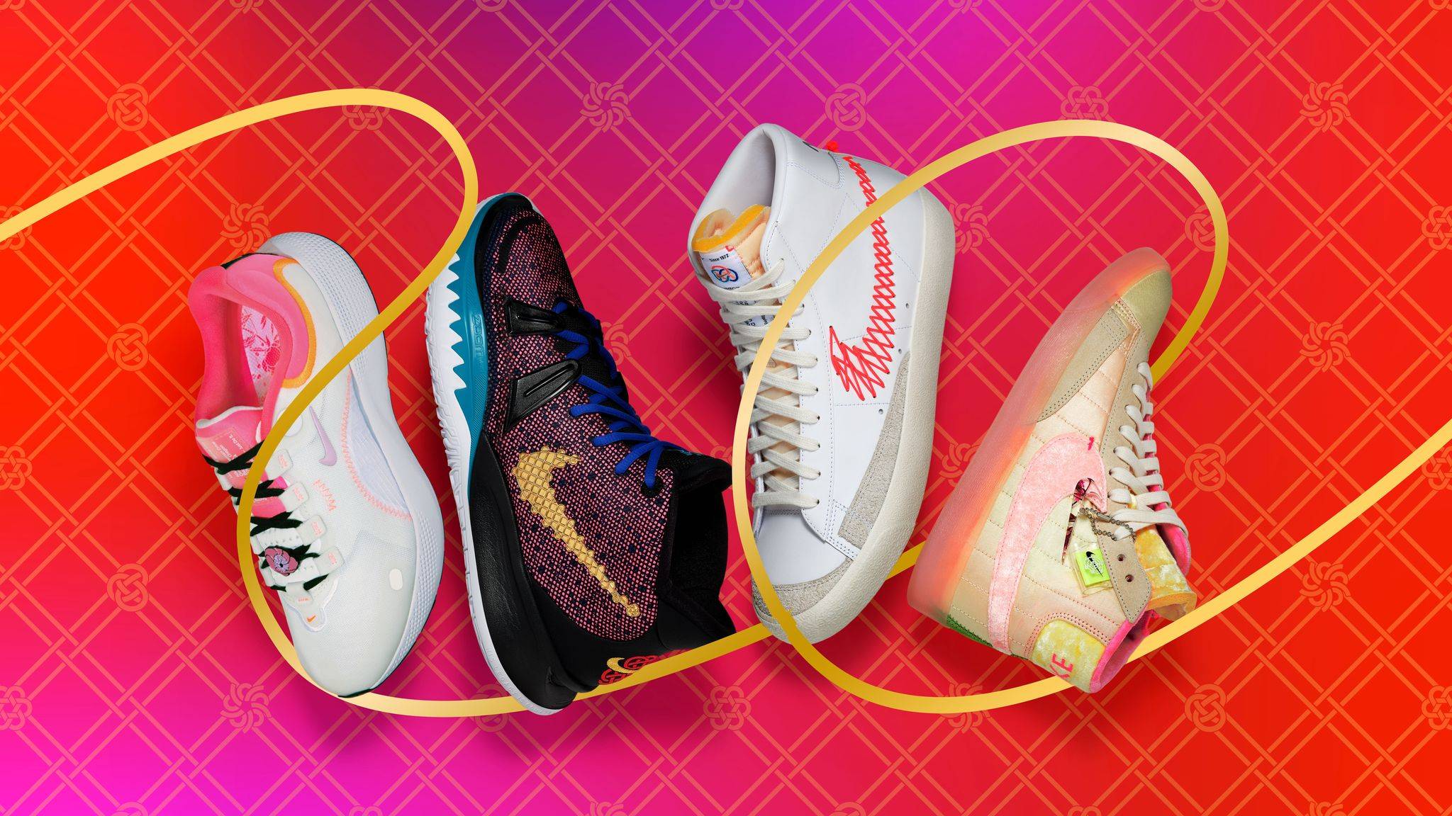 Nike與Jordan Brand 農曆新年鞋款系列一舉公開！Dunk、AJ1 Retro Low、Kyrie 7等人氣球鞋均備