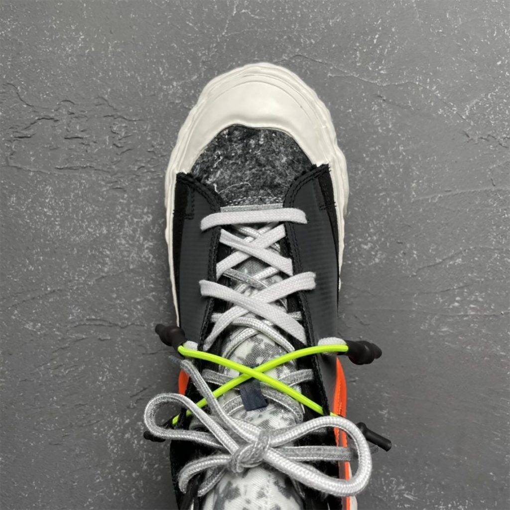 Nike Blazer Mid x READYMADEOrange Black white colourway