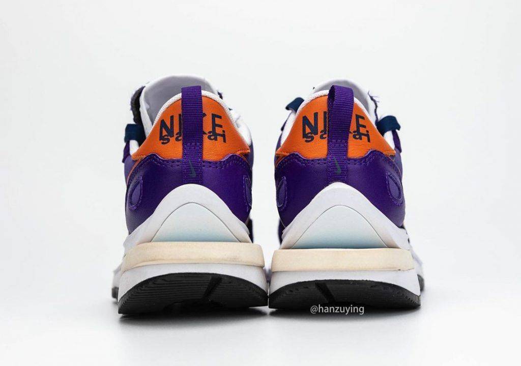 sacai x Nike Vaporwaffle Nylon Blac 圖片來源：@hanzuying