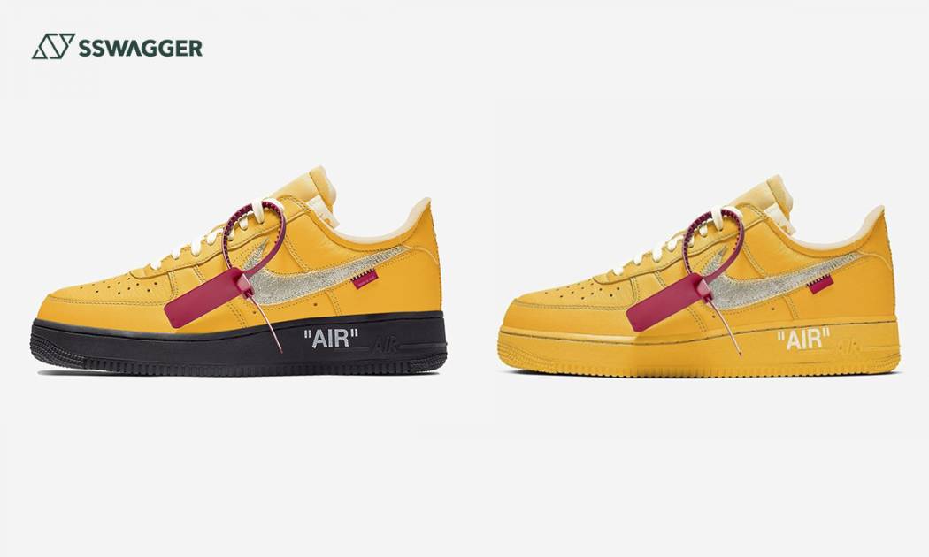 Off-White x Nike Air Force 1 University Gold預告！入手大挑戰