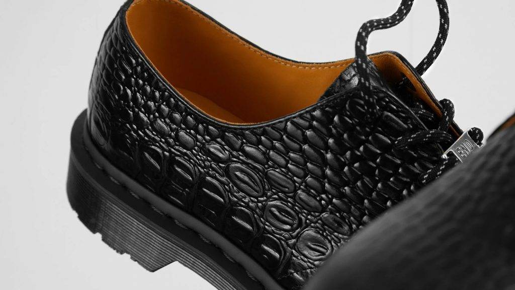 Dr. Martens x SOPHNET. x END. 1461 leather shoes black colourway