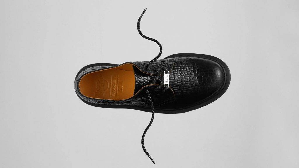 Dr. Martens x SOPHNET. x END. 1461 leather shoes black colourway