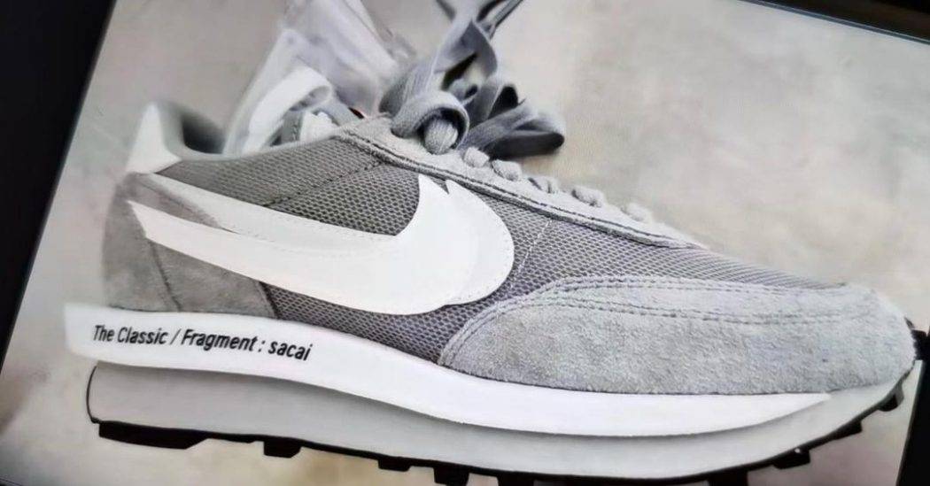 sacai x fragment design x nike ldwaffle
