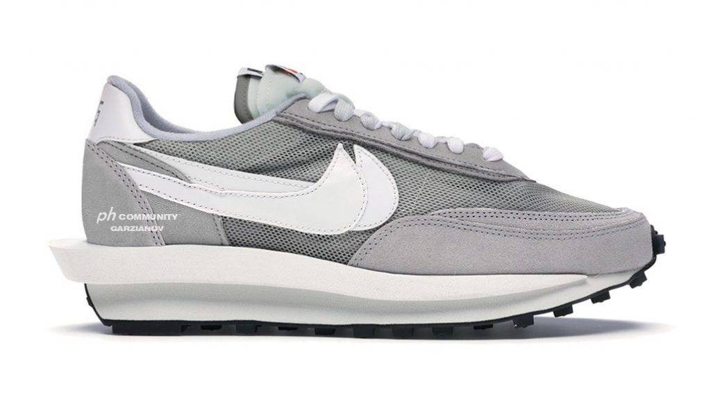fragment design x Nike x sacai LDWaffle灰版 grey suede colourway teaser to be released by the end of 2021