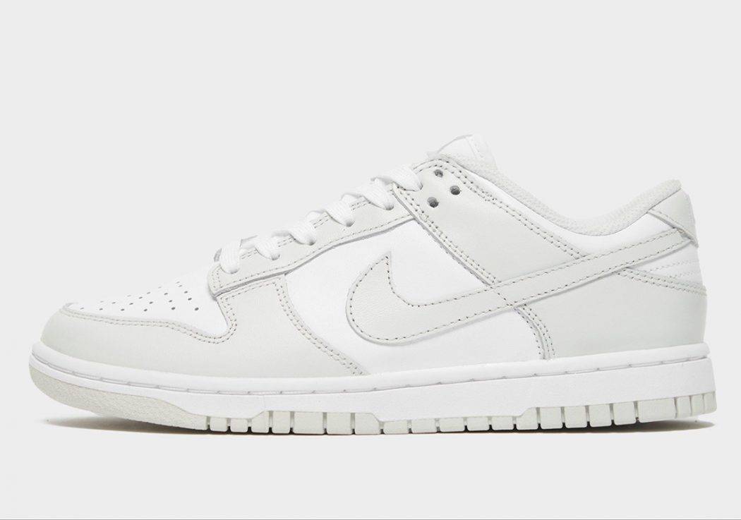 women's dunk low triple white