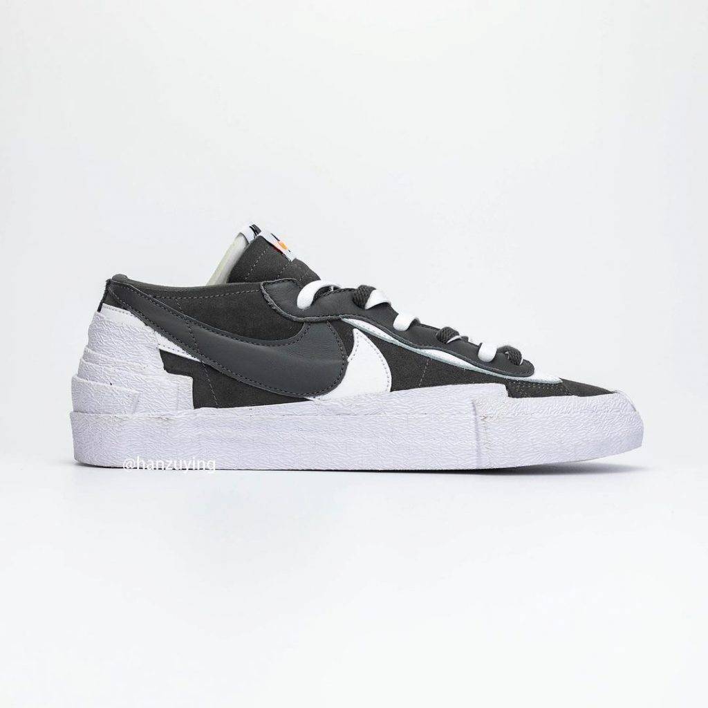 sacai x Nike Blazer Low「Dark Grey」