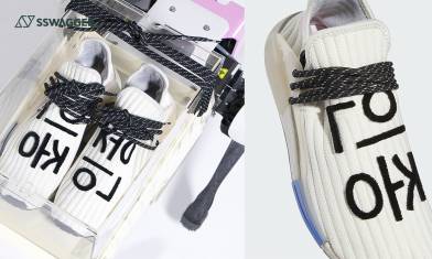 Pharrell x adidas NMD Hu Cream發售預告！運送包裝竟然是1隻機械狗？