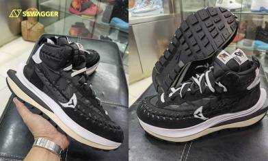 sacai x Jean Paul Gaultier x Nike Vaporwaffle多角度諜圖！阿部千登勢實力超群