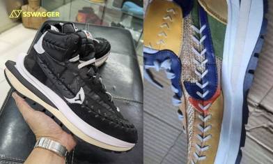 sacai x Jean Paul Gaultier x Nike Vaporwaffle雙色迎來上架預告！