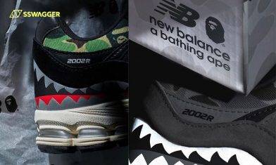 BAPE x New Balance 2002R 首曝光！多個經典元素注入作細節