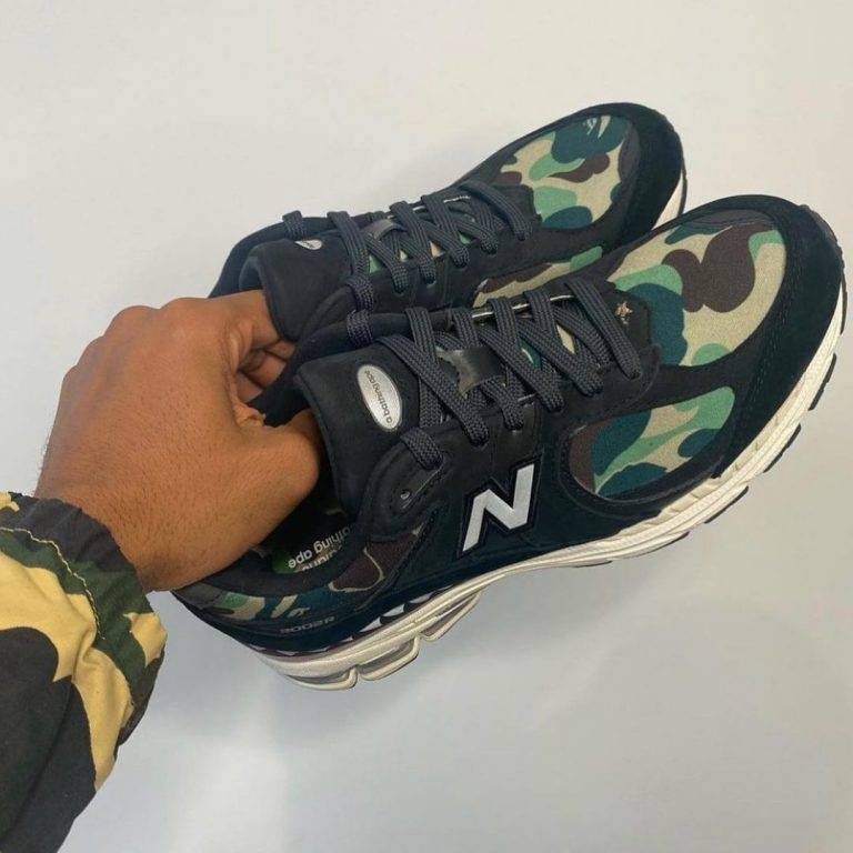 bape new balance release