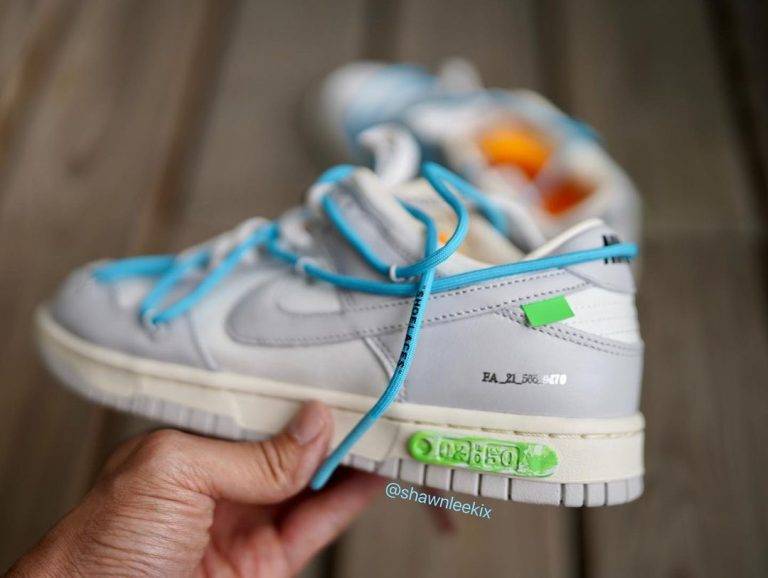 nike off white dunk the 50 release date